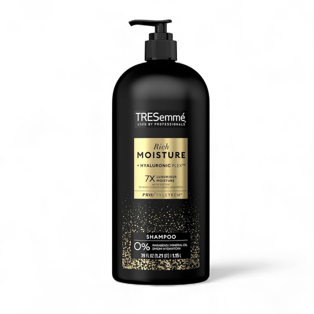 NEW TRESemmé Rich Luxurious MOISTURE HYALURONIC PLEX Shampoo 39 FL OZ